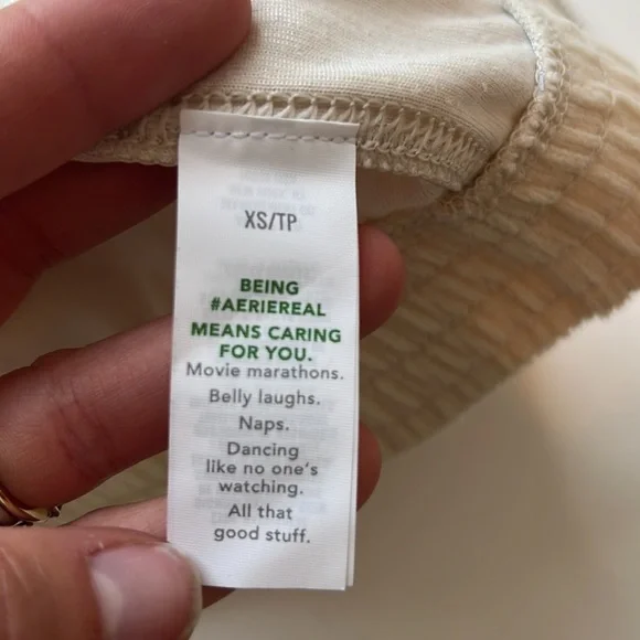 Aerie ribbed crop zip up - Picture 5 of 7